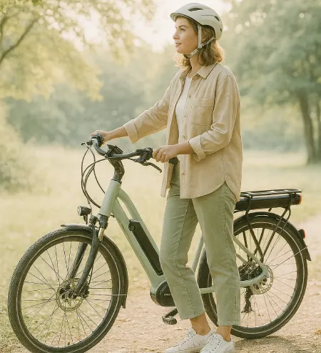 دوچرخه‌ برقی زمستانی