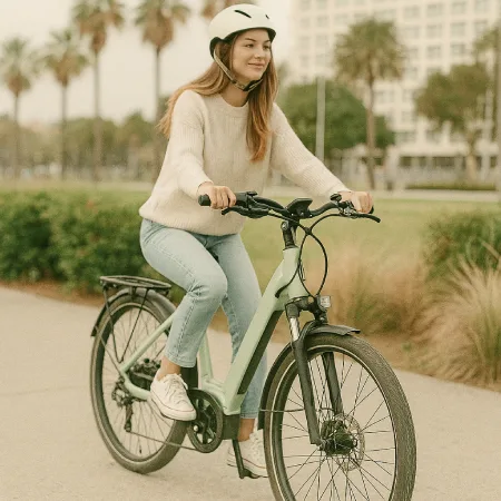 دوچرخه‌ برقی زمستانی